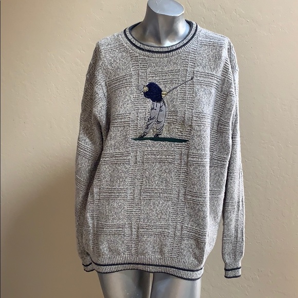 Haggar Other - Vintage Haggar Tour Golf Sweater Size L Like New